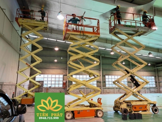 Dịch vụ cho thuê xe nâng người uy tín tại KCN Mỹ Phước tỉnh Bình Dương 0838.567.678 TP Rental