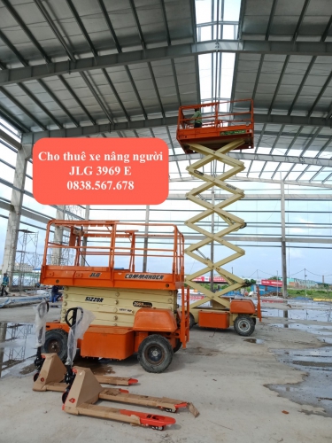 14m Làm việc dạng cắt kéo JLG 3969E