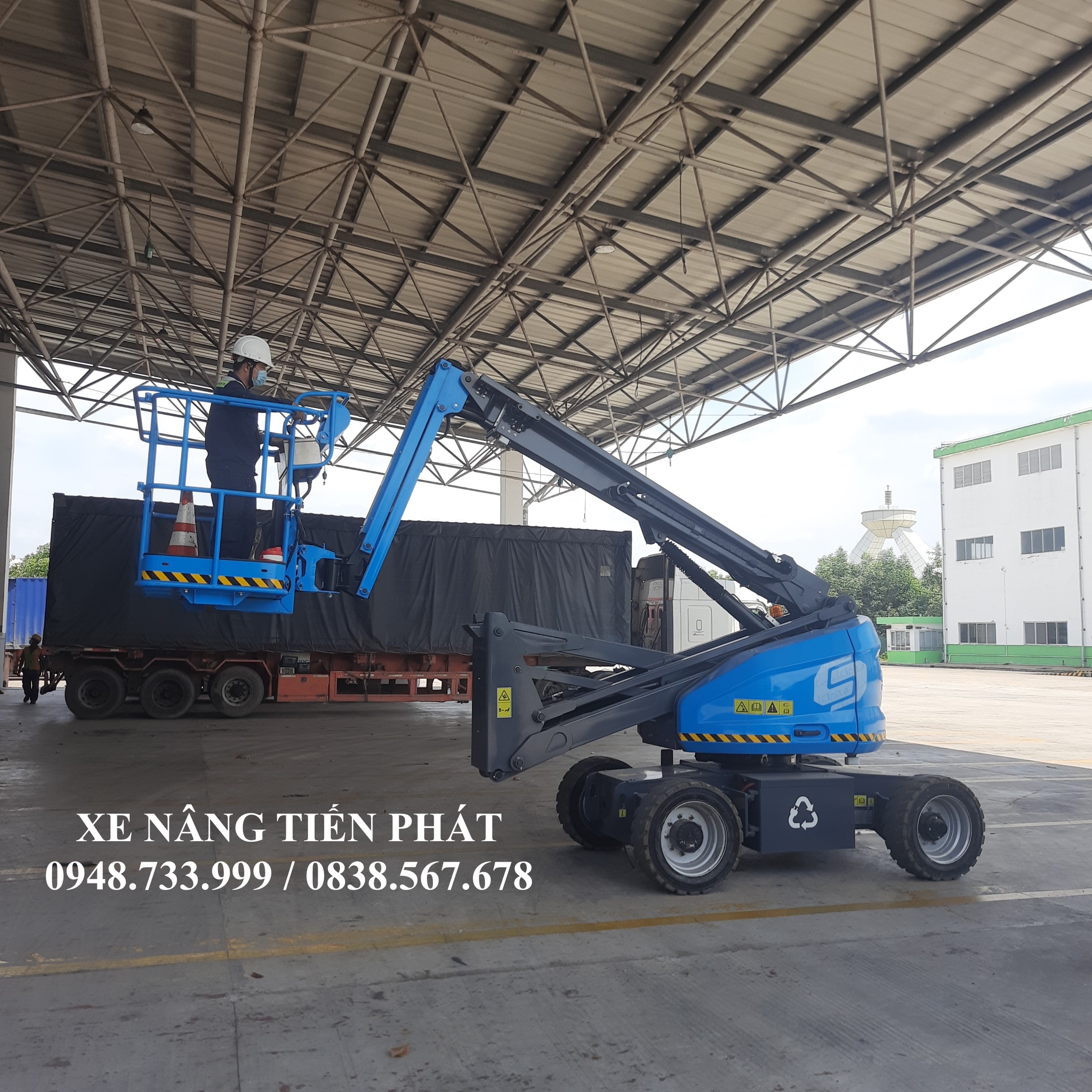Cho thuê xe nâng người 16m tại Bình Dương