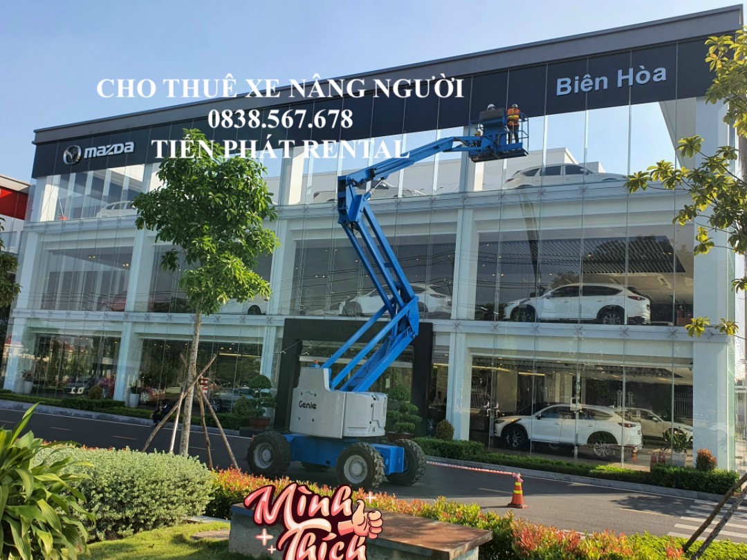 Cho thuê xe nâng người 20m tại Bình Dương
