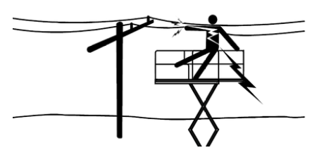 An toàn điện khi thi công trên cao