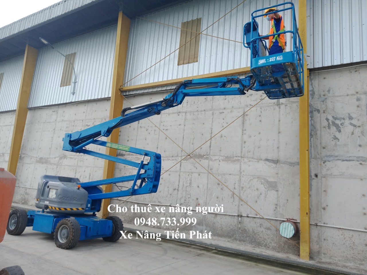 16M dạng Boomlift chạy điện Genie Z45/25 JDC